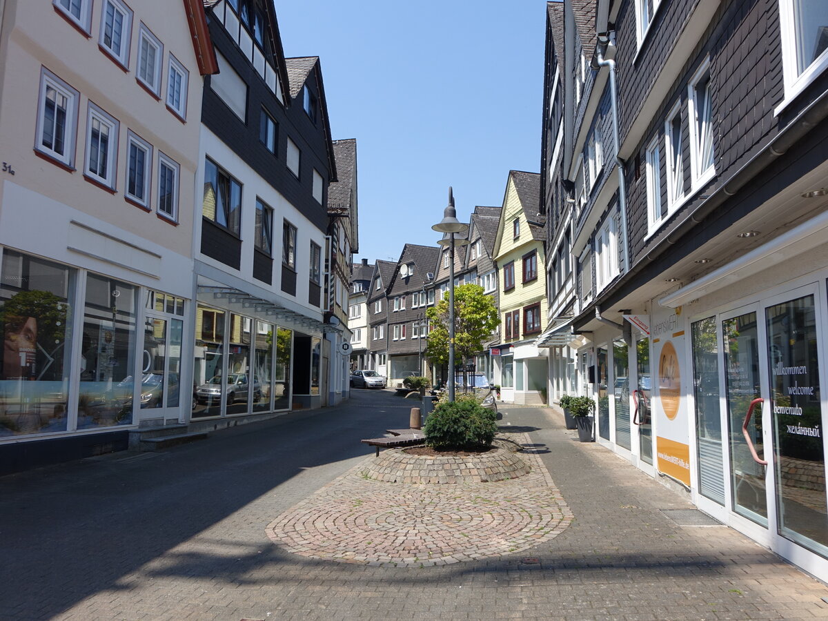 Haiger, Geb�ude und Gesch�fte in der Hauptstra�e (27.06.2026)