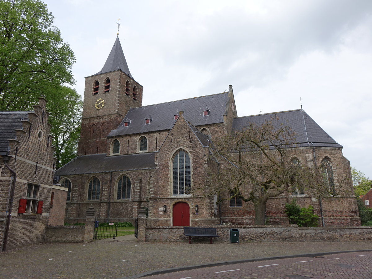 Halsteren, St. Martinus Kirche, erbaut ab 1457 (10.05.2016)