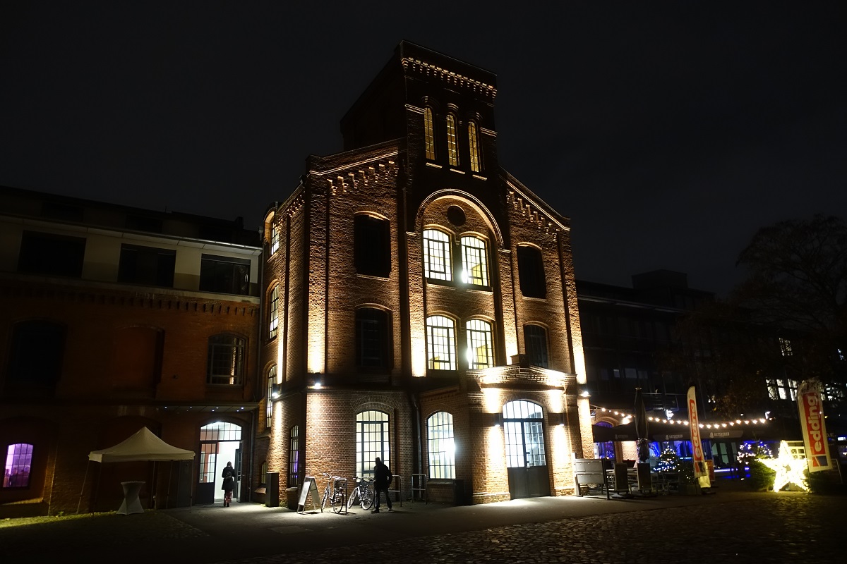 Hamburg am 2.12.2022: ein Gebude des Museums der Arbeit in HH-Barmbek /