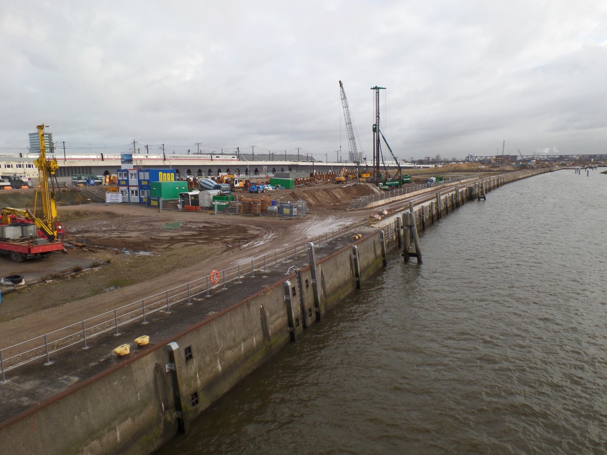 Hamburg am 9.12.2015, stliche Hafencity-Neubaugebiet am Baakenhafen /