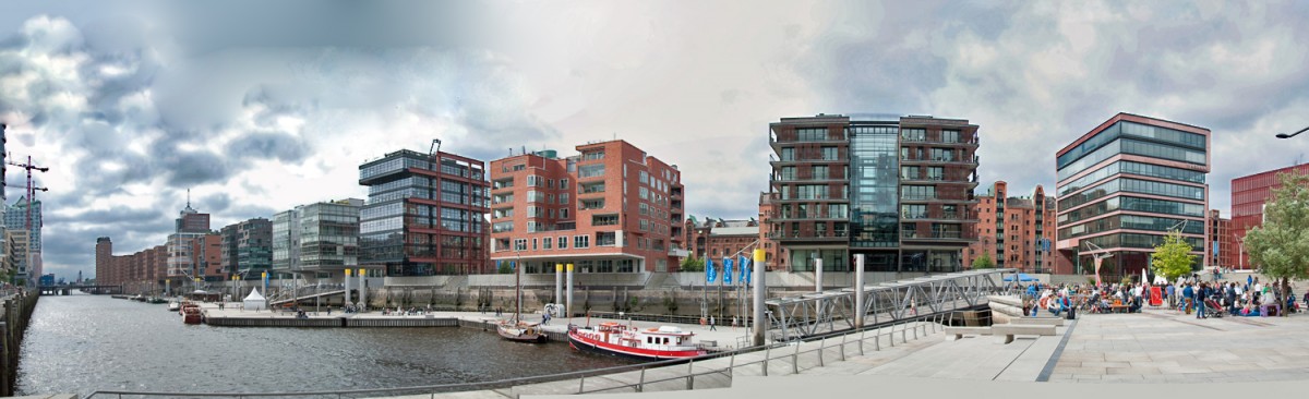 Hamburg - Sandtorhafen und Magellan-Terrassen - 14.07.2013