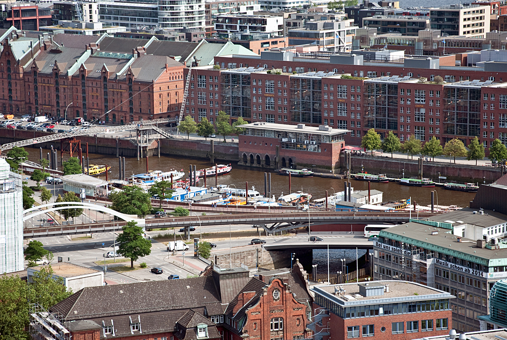 Hamburg - Speicherstadt und Binnenhafen - 13.07.2013