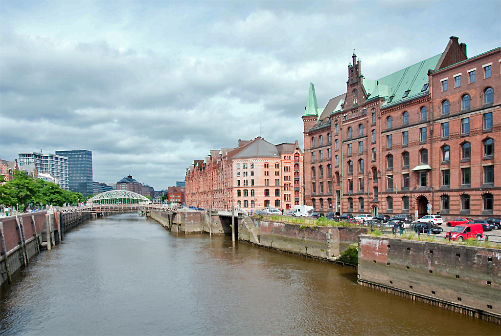 Hamburg - Zollkanal und Speicherstadt - 14.07.2013