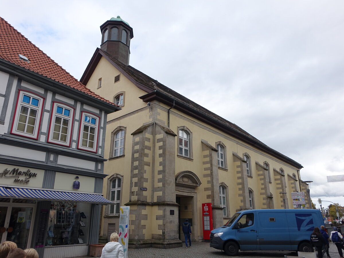 Hameln, Garnisonskirche, erbaut 1713 in der Osterstrae (06.10.2021)