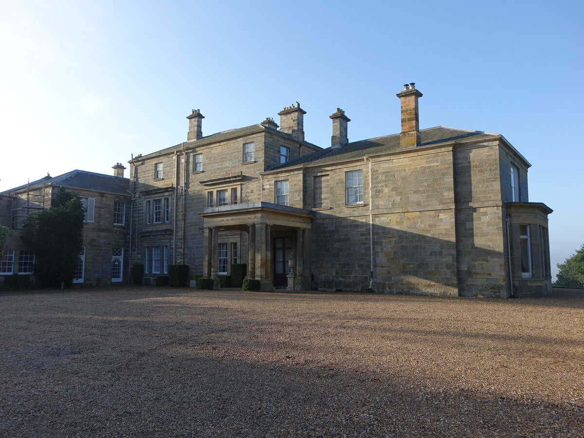 Hammerwood Park, Landhaus im Greek-Revival-Stil, erbaut ab 1792 (04.09.2023)