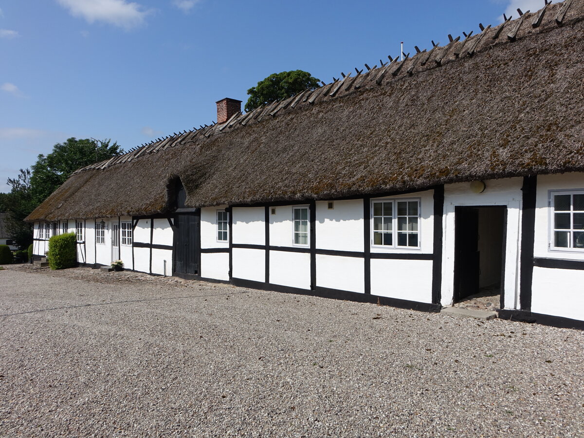 Haraldsted, Kirchgemeindehaus in der Haraldstedvej Strae (22.07.2021)