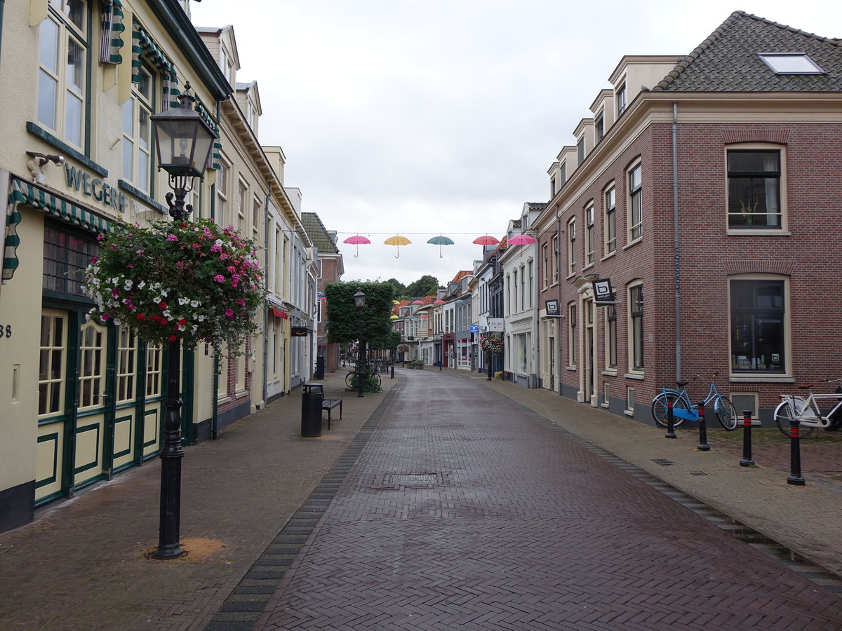 Harderwijk, Huser in der Smeepoortstraat (21.08.2016)