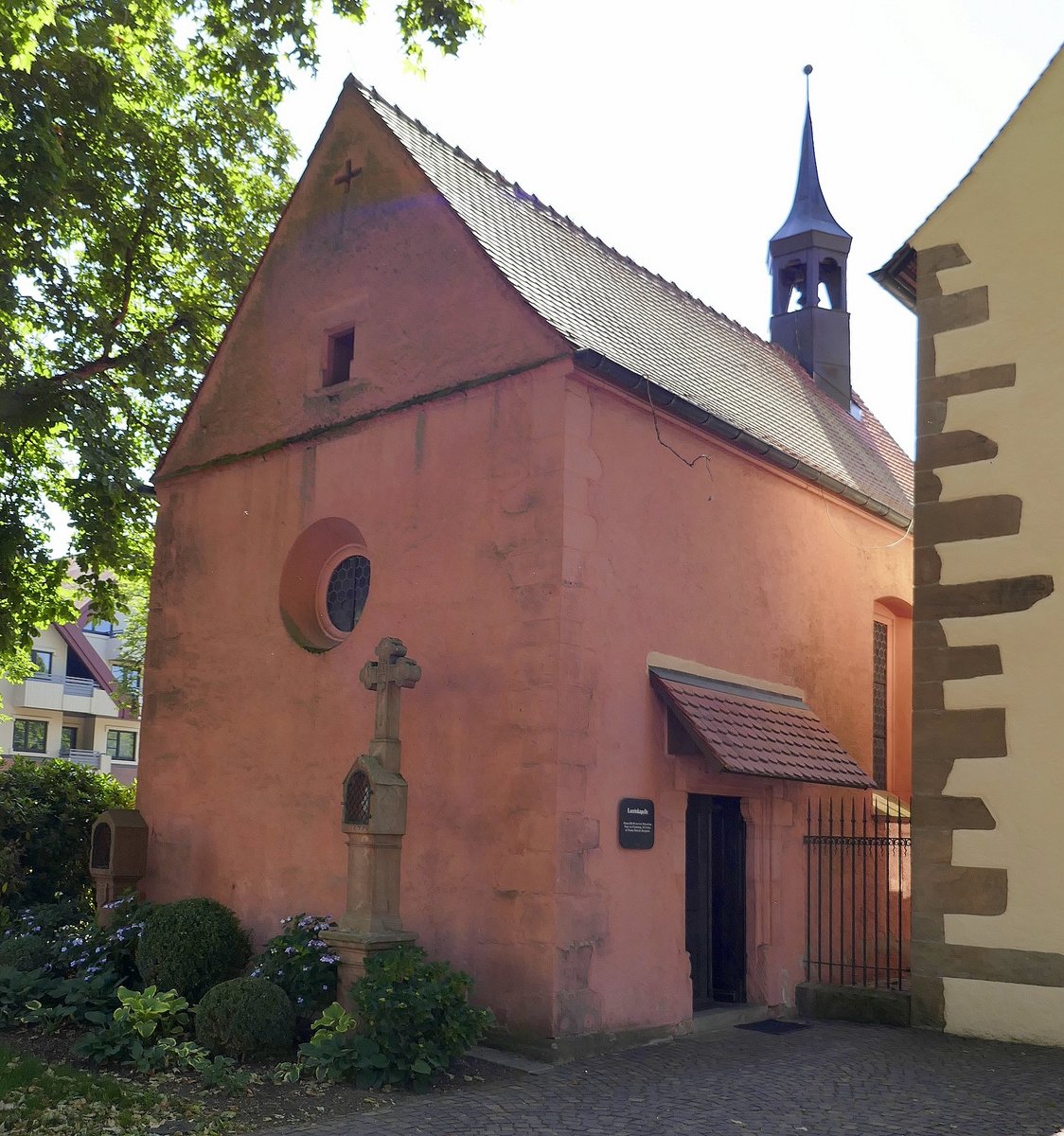 Haslach, die Loretokapelle, erbaut 1659-60, Nachbildung der Wallfahrtskapelle im italienischen Loreto, Juni 2020