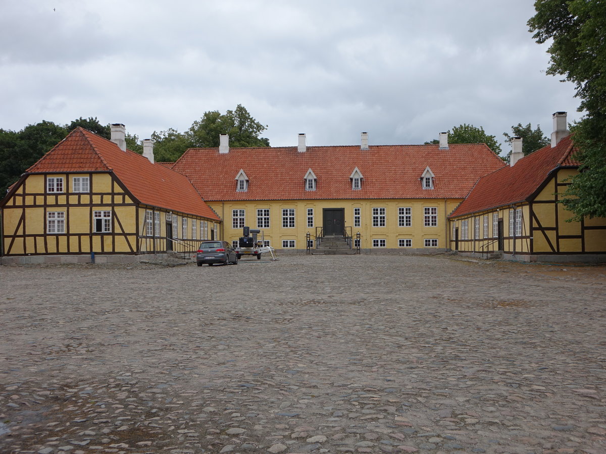 Hasmark, Schloss Hofmansgave, Herrensitz aus dem 18. Jahrhundert (21.07.2019)