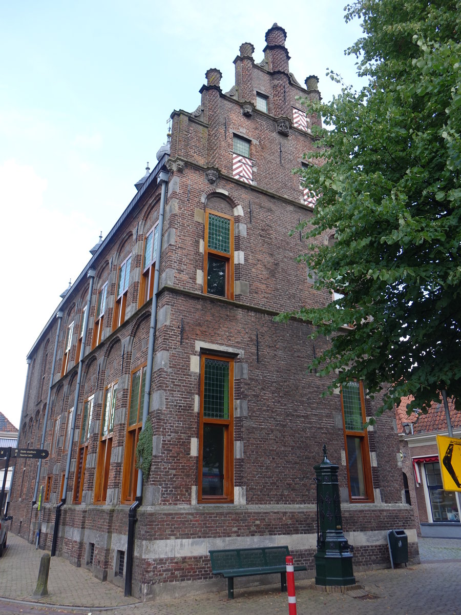 Hasselt, altes Rathaus, sptgotisch, erbaut um 1500, heute Stadtmuseum (24.07.2017) 