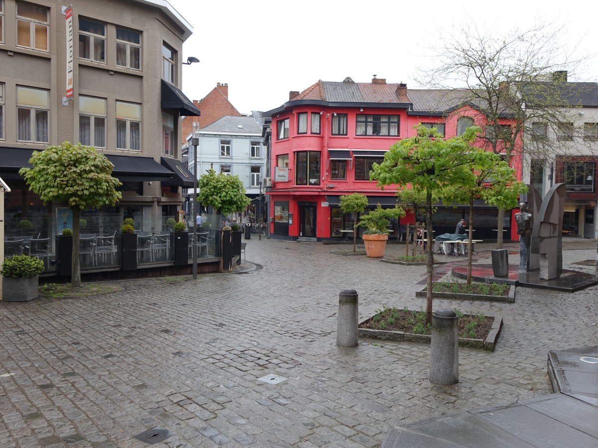 Hasselt, Huser am Fruitmarkt (25.04.2015)
