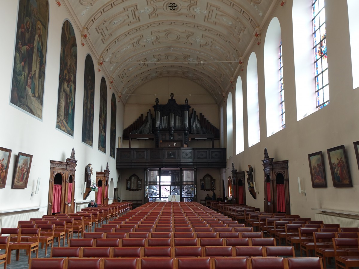 Hasselt, Klosterkirche St. Rochus, ehem. Minderbrder Kirche, erbaut 1655 (25.04.2015)