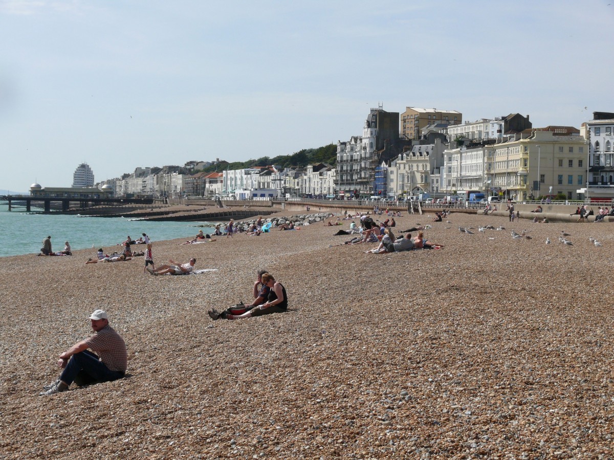 Hastings 21.08.2013, Beach