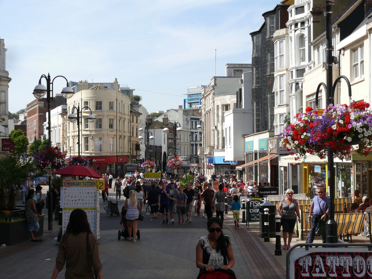 Hastings 21.08.2013, City Centre