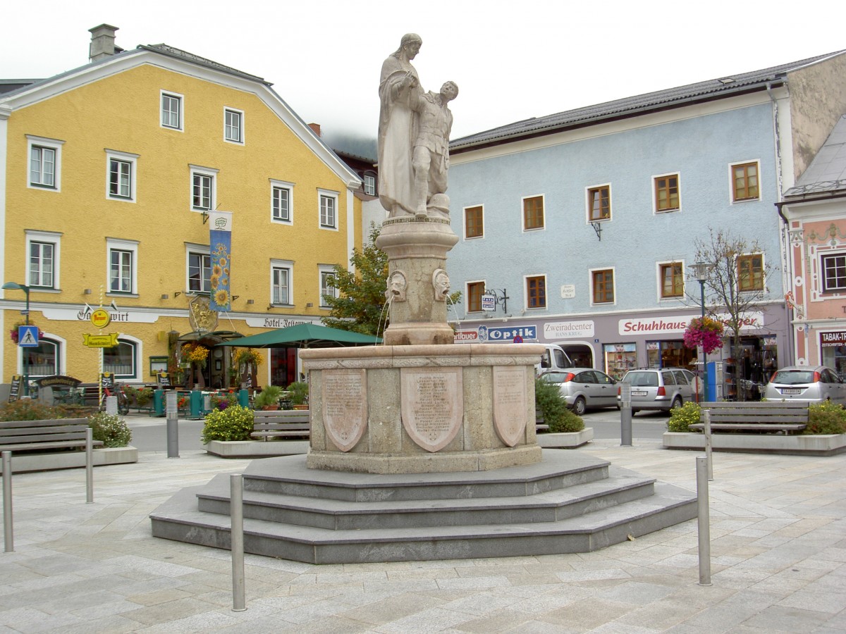 Hauptplatz von Tamsweg (05.10.2013)