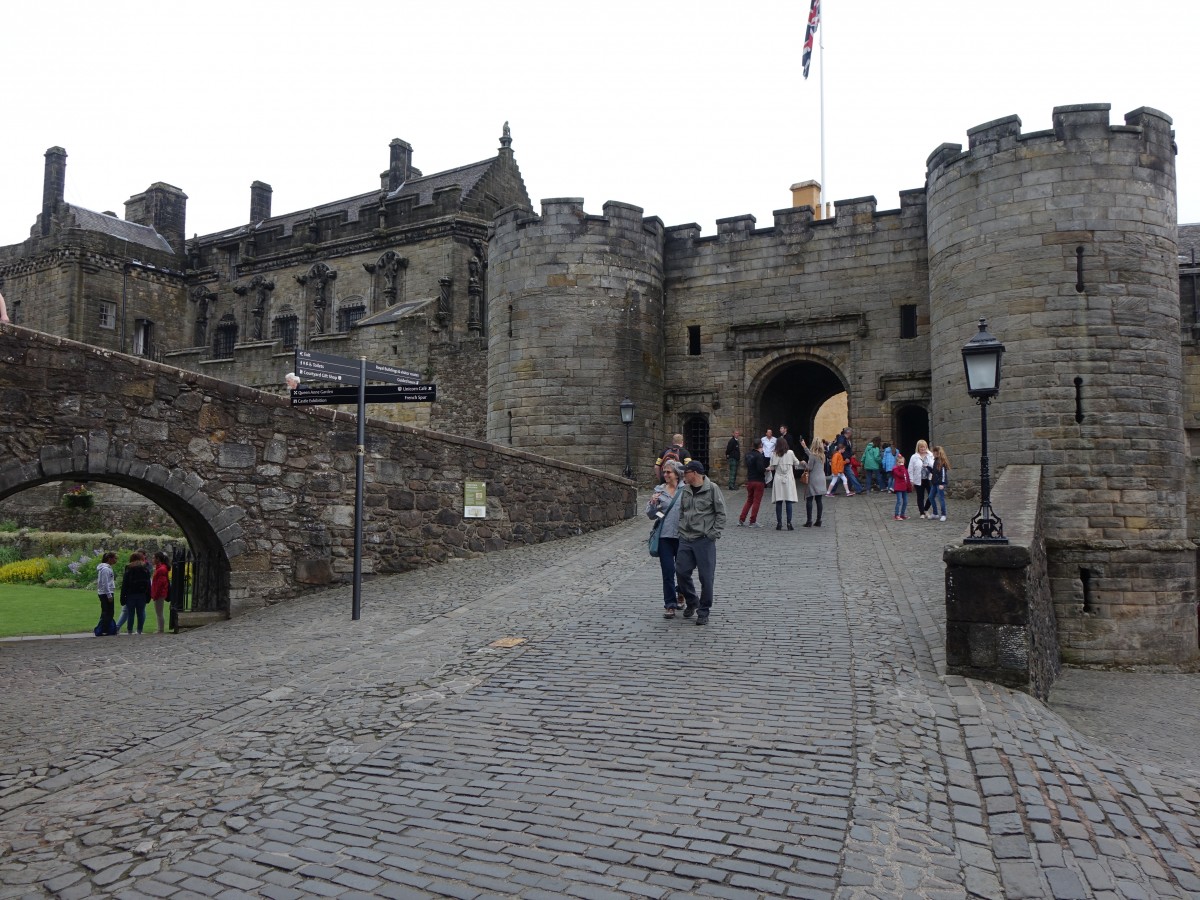 Haupttor von Stirling Castle (04.07.2015)