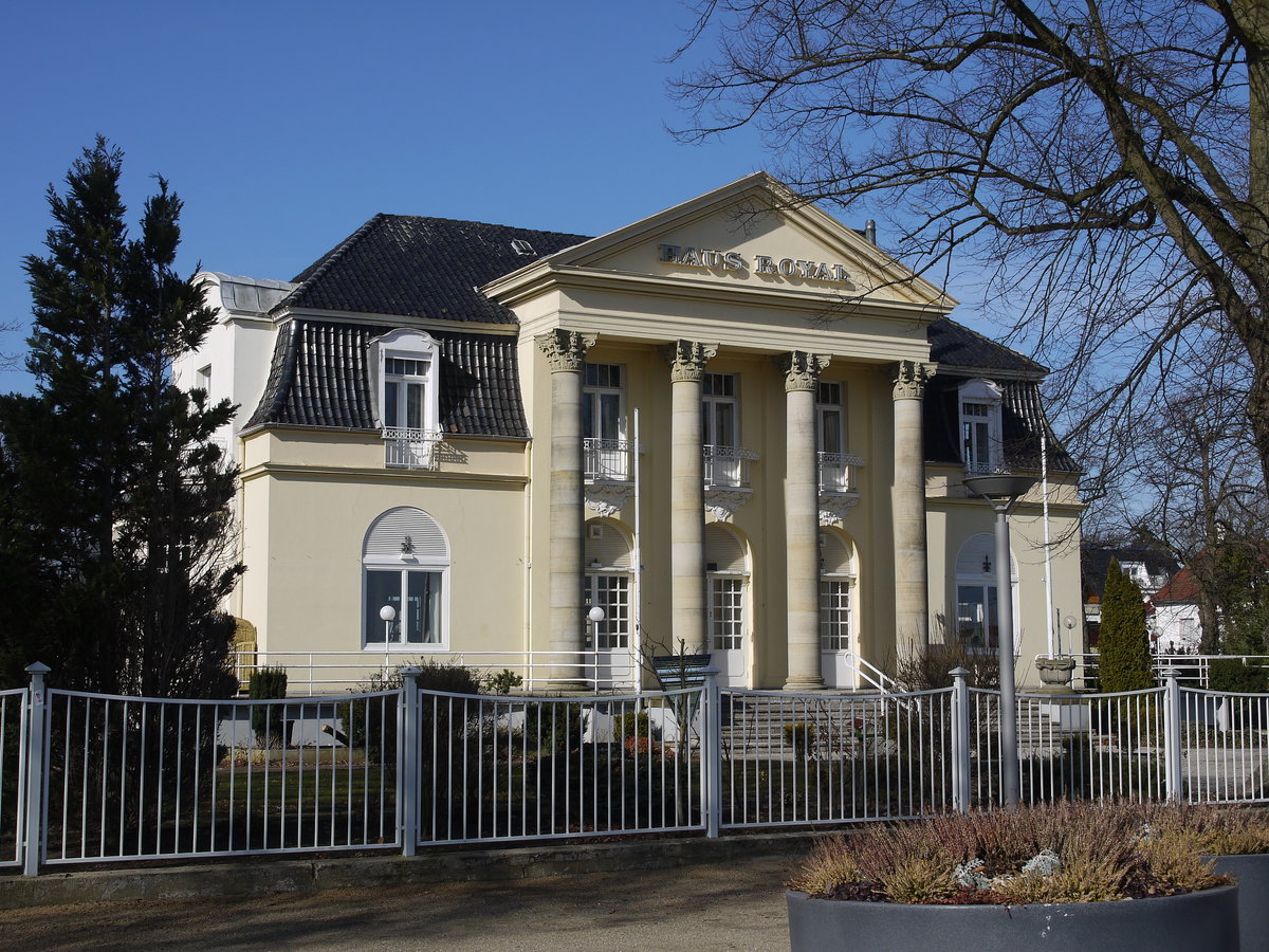 Haus ROYAL (Villa Mare); Lbeck-Travemnde, Kaiserallee, 05.03.2013
