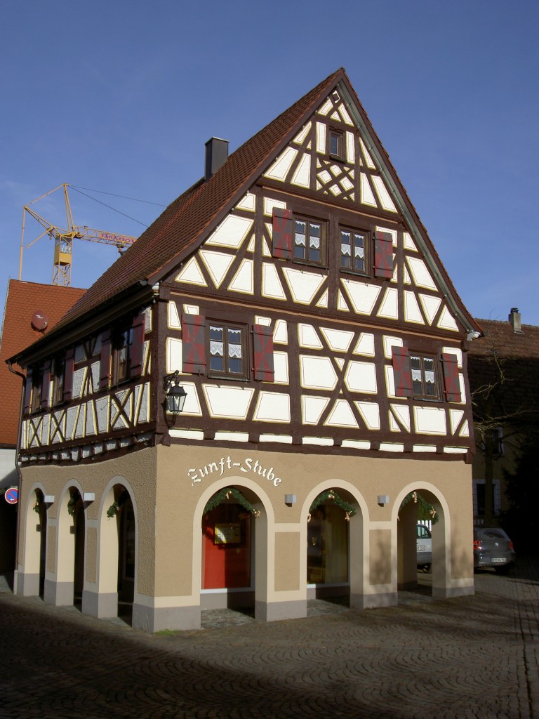 Hayingen, Zunftstube am Marktplatz (24.12.2013)