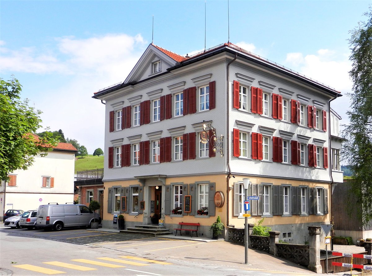 Heiden, Weinhandlung Sonderegger, seit 1860 an der Poststrasse 9 - 02.06.2014