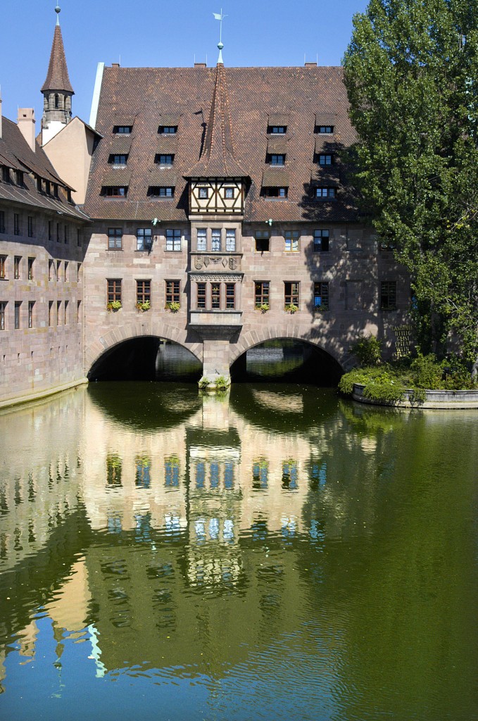 Heilig Geist Spital in Nrnberg. Aufnahme: Juli 2008.