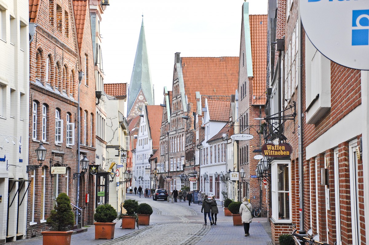 Heiligengeiststrae in Lneburg. 31. Januar 2016.