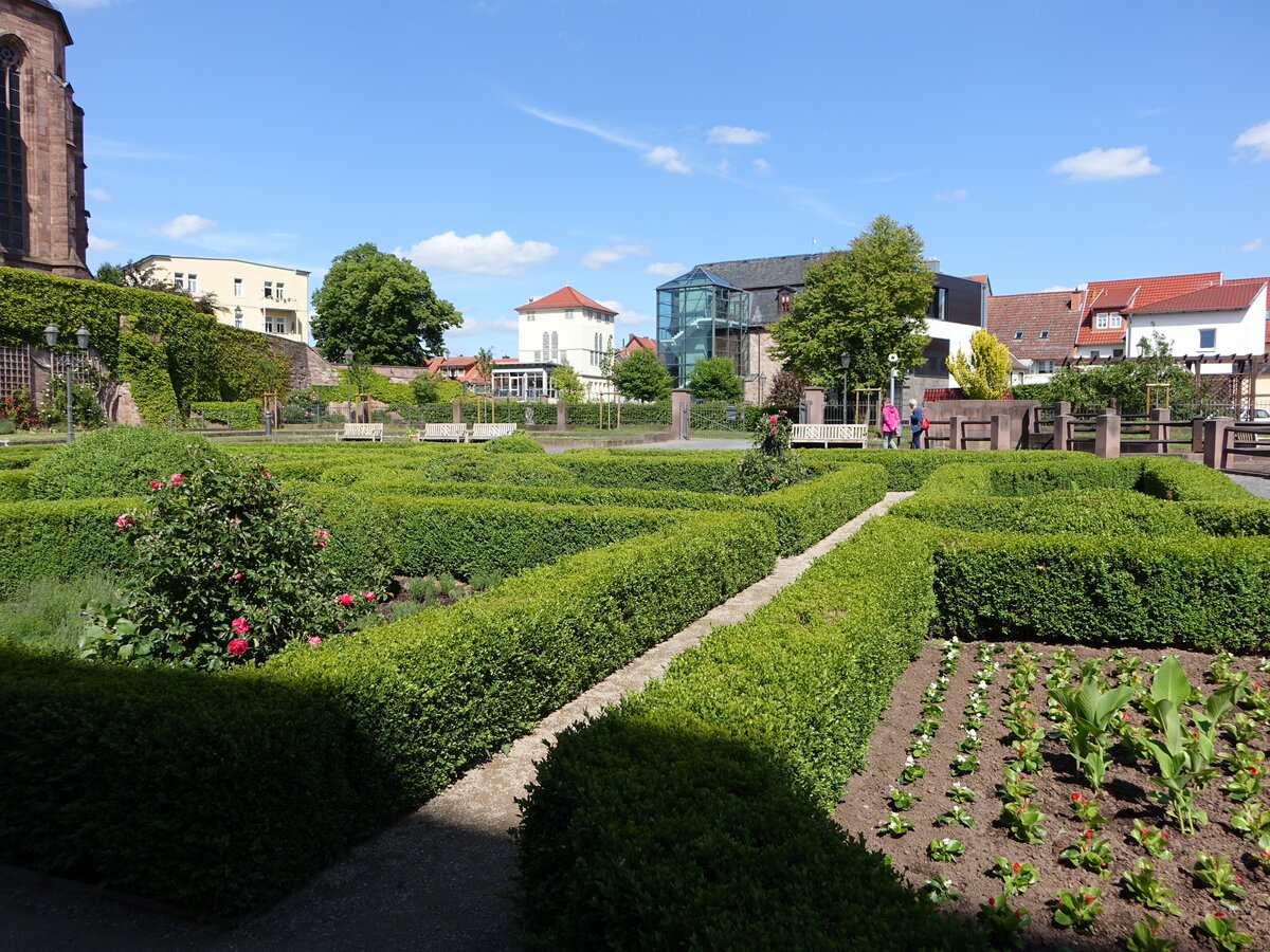 Heiligenstadt, Barockgarten am Eichsfelder Heimatmuseum (03.06.2022)