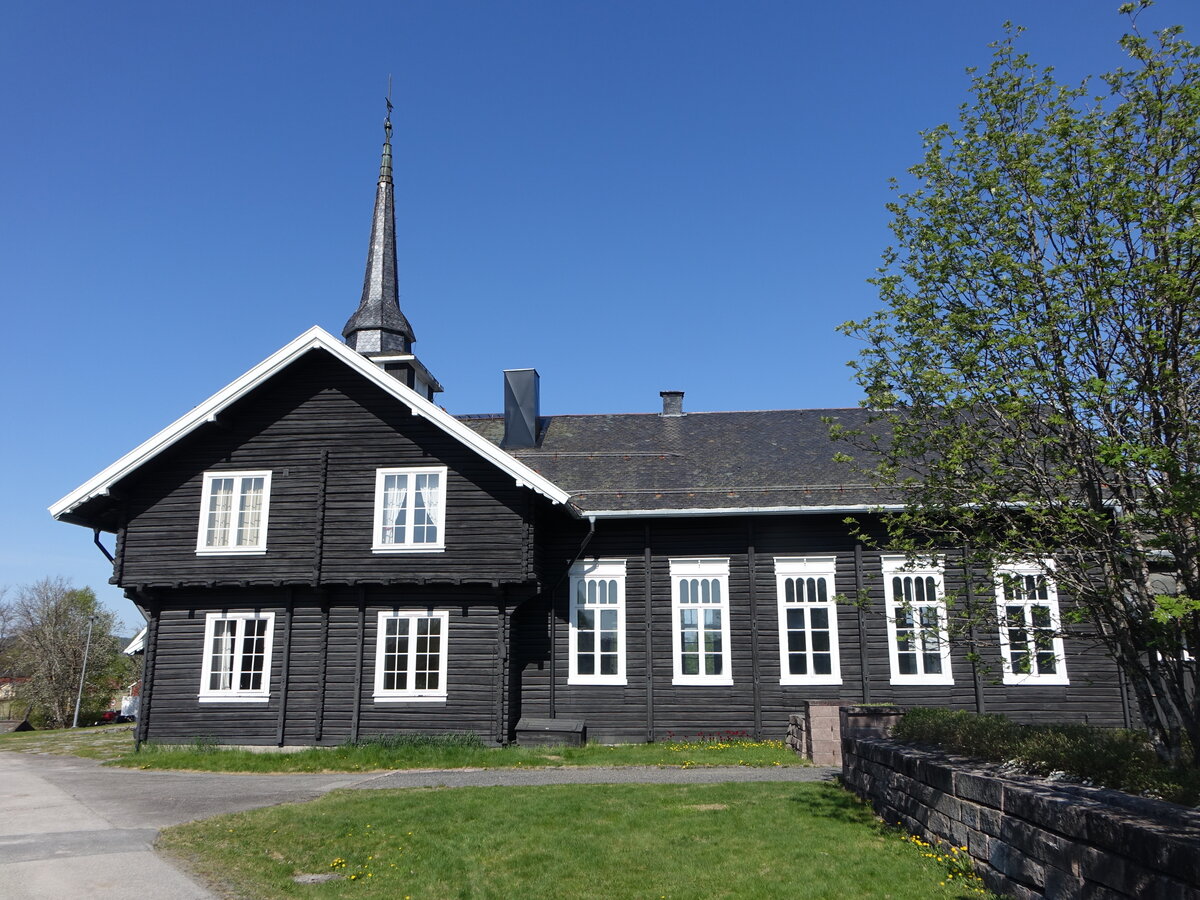 Heradsbygd, evangelische Kirche, erbaut 1895 durch Henrik Bull (22.05.2023)