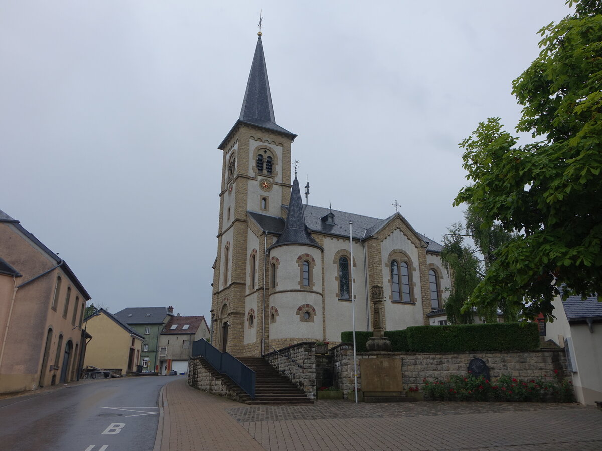 Herborn, Pfarrkirche St. Jakobus in der Haaptstrooss (20.06.2022)