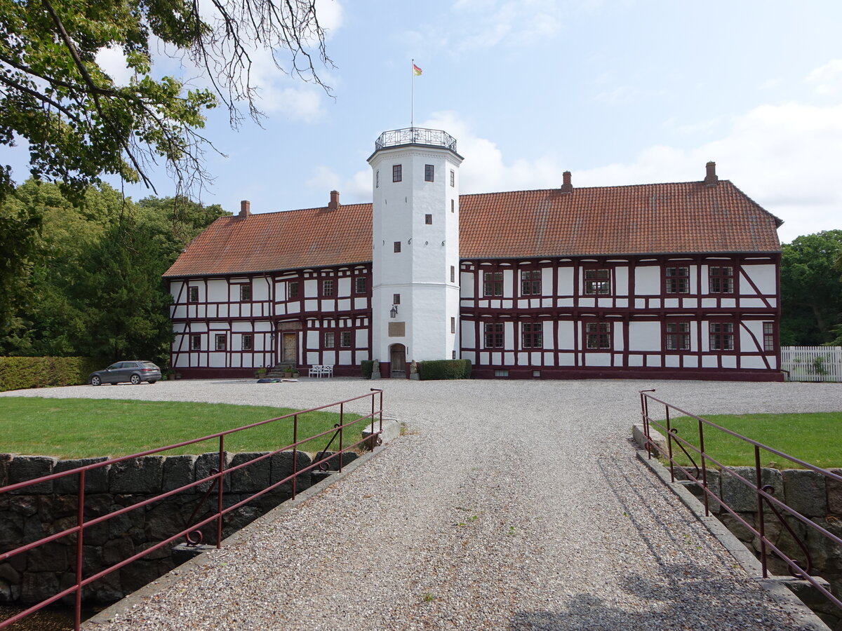 Herrensitz Rudbjerggrd, erbaut im 13. Jahrhundert (18.07.2021)