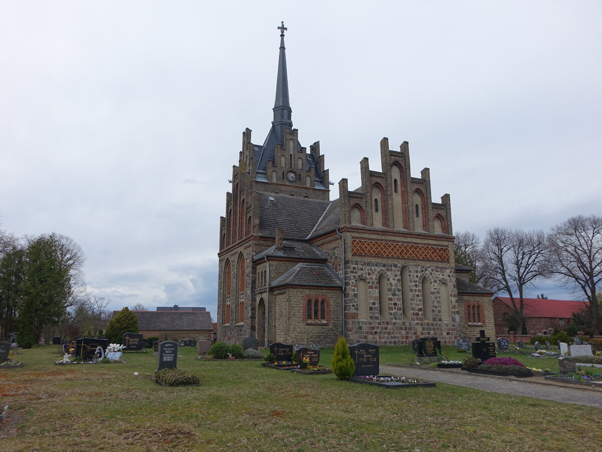 Herzberg, evangelische Kirche, erbaut 1863 (05.04.2026)