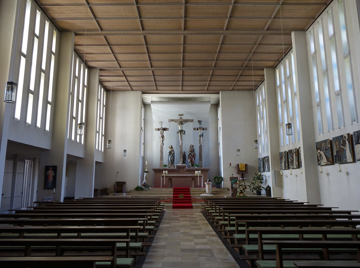 Hessenthal, Innenraum der Wallfahrtskirche St. Maria (04.05.2016)