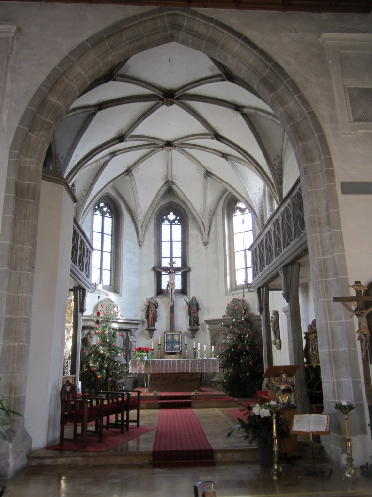 Hettingen, Chor der St. Martin Kirche (06.01.2014)
