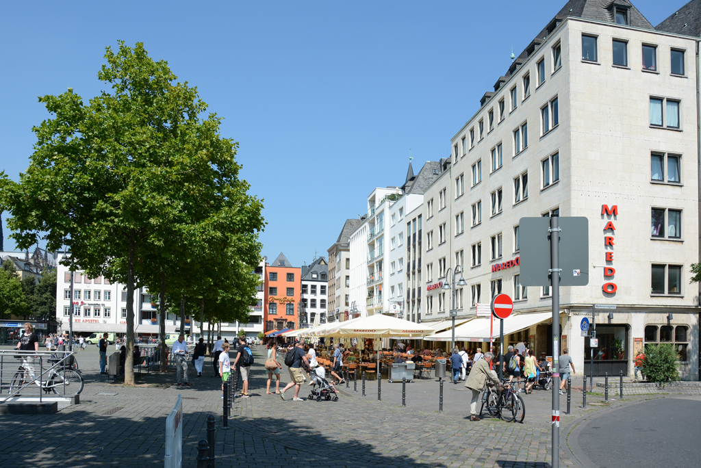 Heumarkt in Köln - 31.07.2014