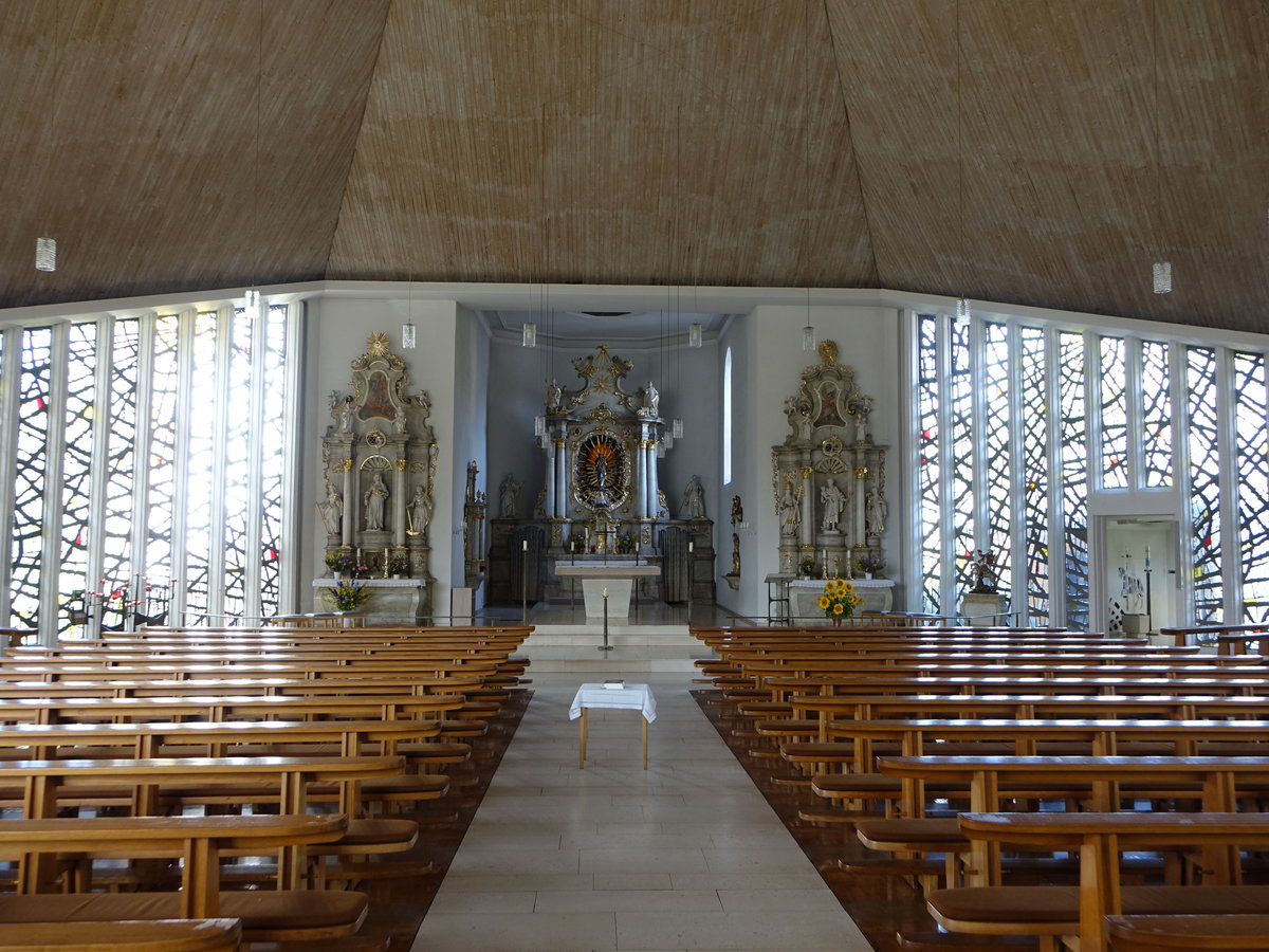 Hinterzarten, barocke Altre in der Pfarrkirche Maria in der Zarten (07.07.2017)