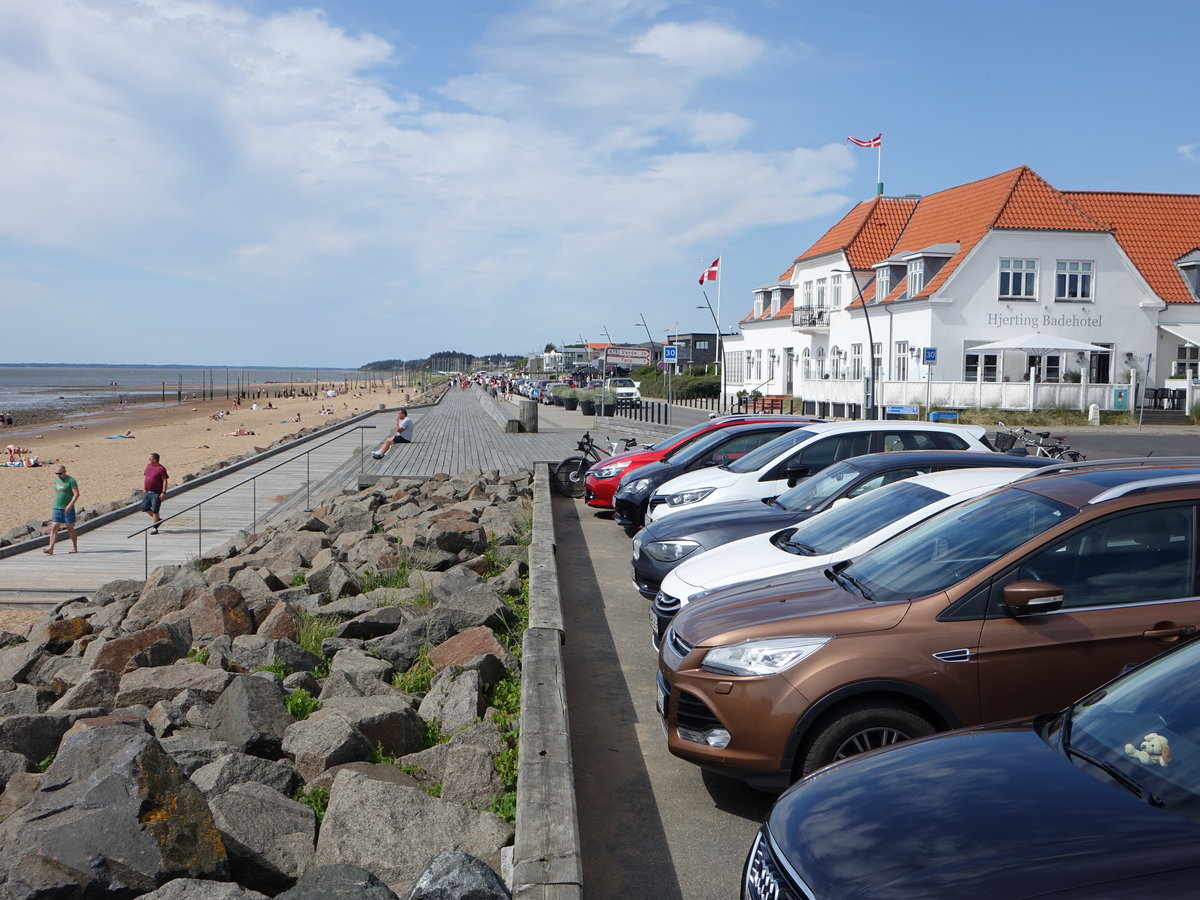 Hjerting, Badehotel an der Strandpromenaden (26.07.2019)
