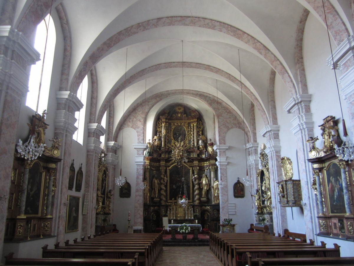 Hochaltar der Stiftskirche St. Georgen am Lngsee (02.10.2013)