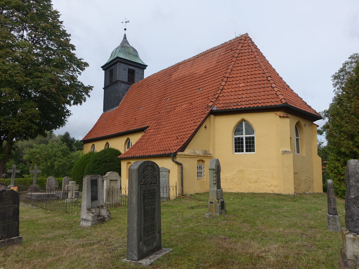 Hohnhorst, evangelische St. Martin Kirche, erbaut 1899 durch Conrad Wilhelm Hase (17.09.2025)