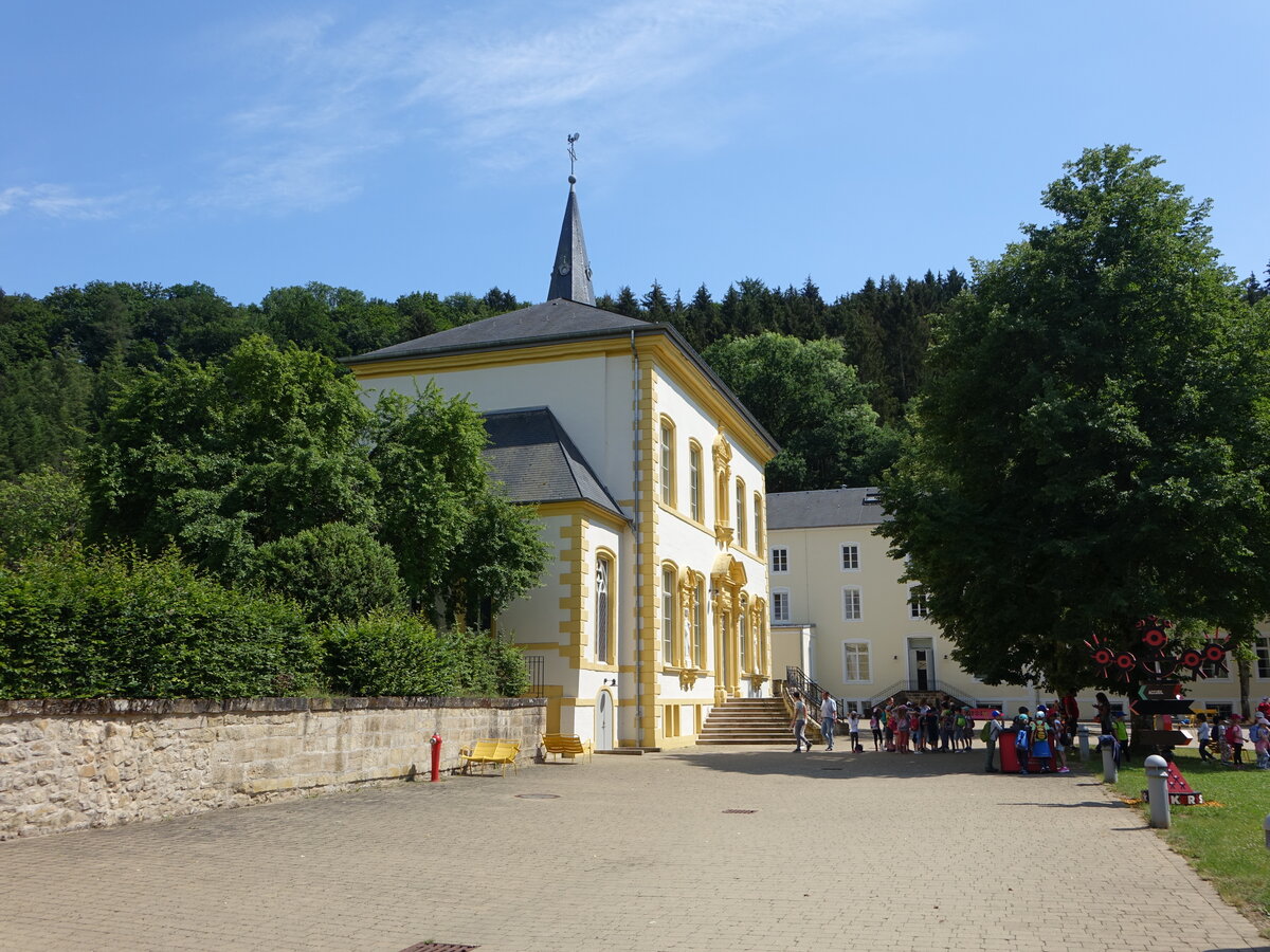 Hollenfels, Kloster Marienthal, ehemaliges Dominikanerinnen Kloster, gegrndet im 13. Jahrhundert (20.06.2022)