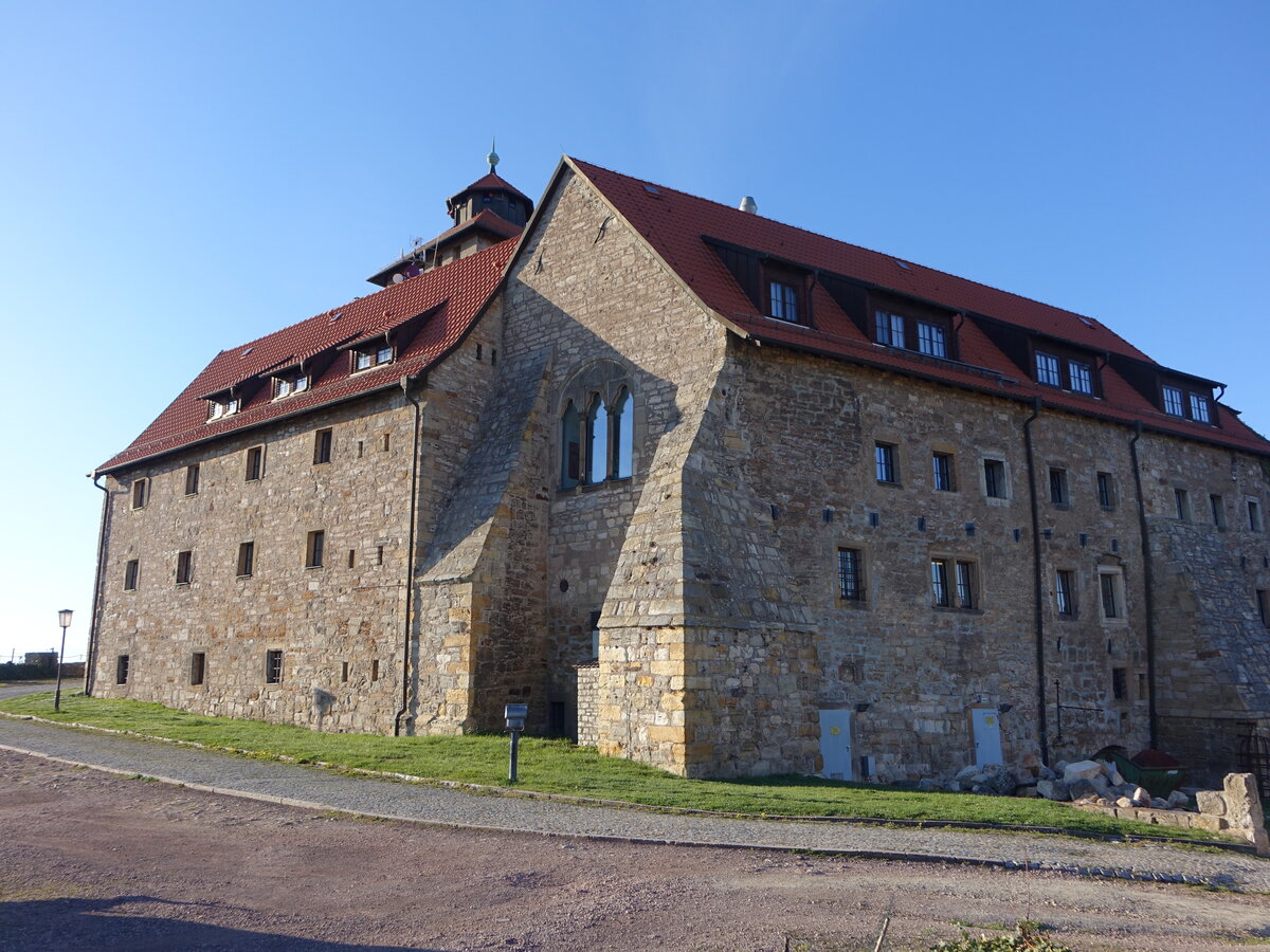 Holzhausen, Veste Wachsenburg, erbaut im 12. Jahrhundert (16.04.2022)