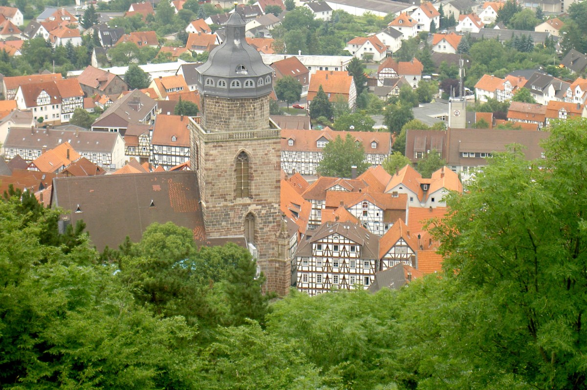 Homberg (Efze). Aufnahme: Juli 2005.