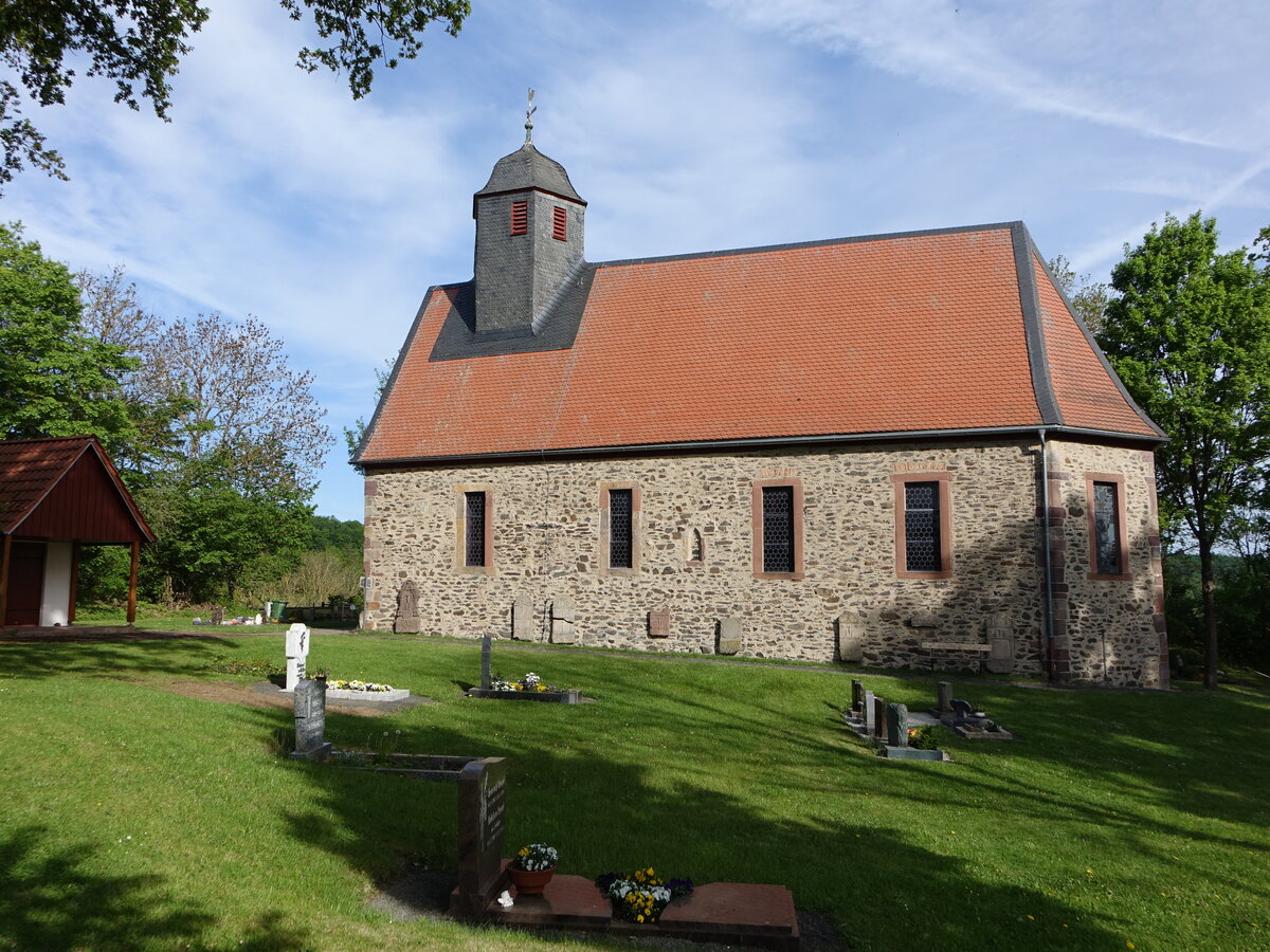Hopfgarten, evangelische Kirche, erbaut bis 1734 (14.05.2022)