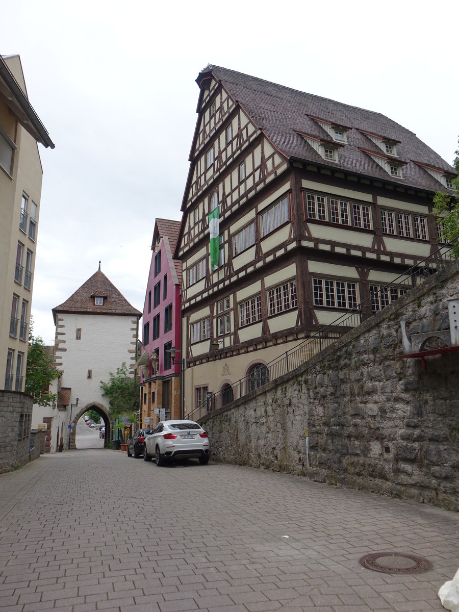 Horb a. Neckar, stdtische Musikschule in der Neckarstrae (10.05.2018)