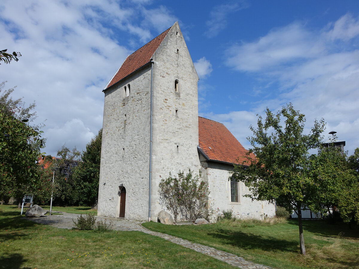 Hordorf, evangelische St. Maria Kirche, erbaut 1299 (16.09.2025)