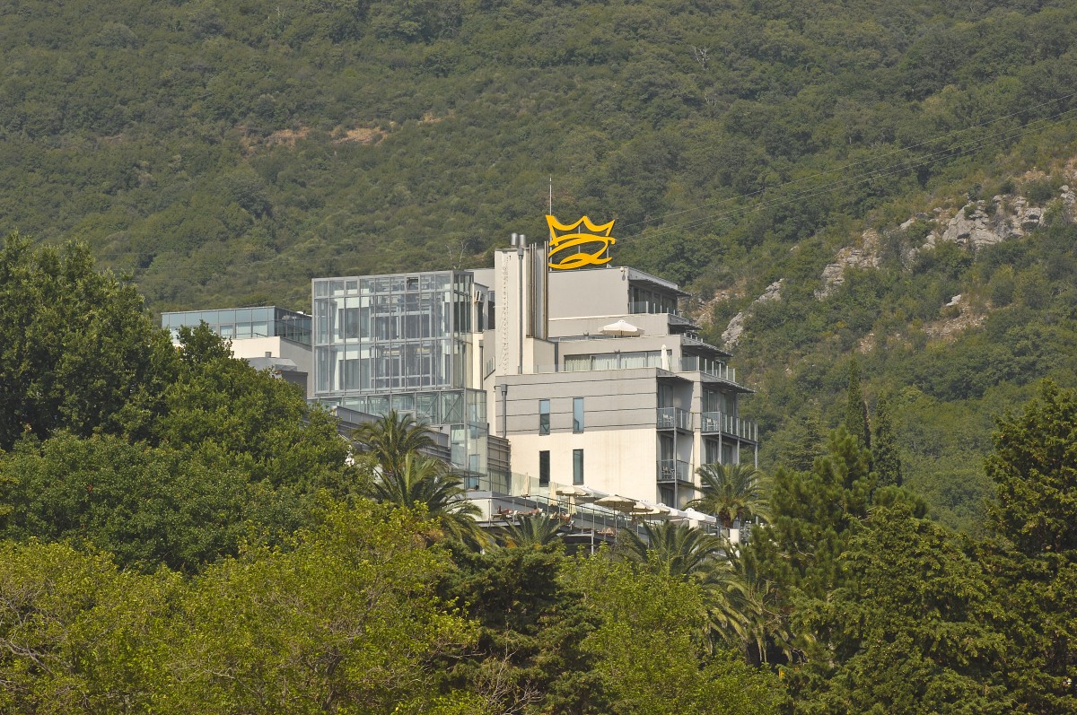 Hotel Queen of Montenegro in Bečići-Budva. Aufnahmedatum: 8. Juli 2012.