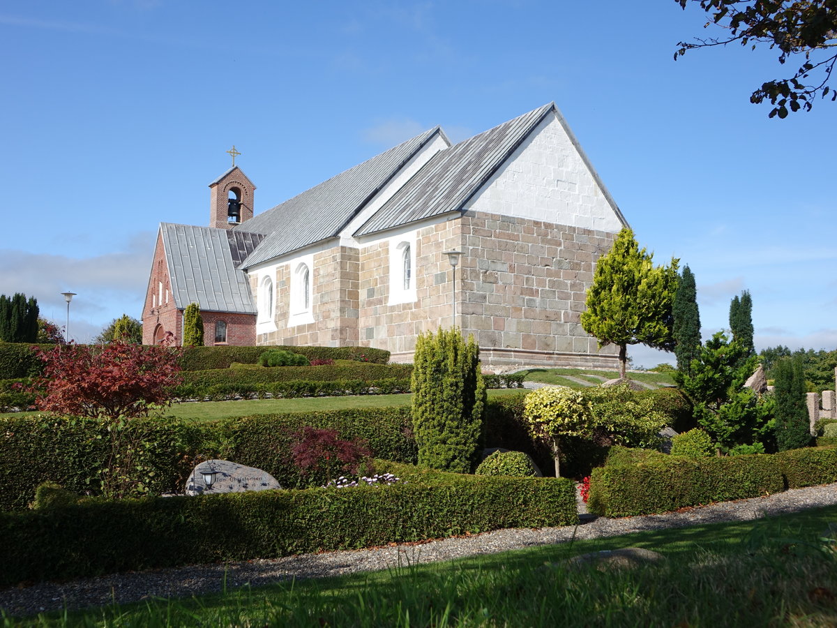 Hundborg, romanische evangelische Dorfkirche (19.09.2020)