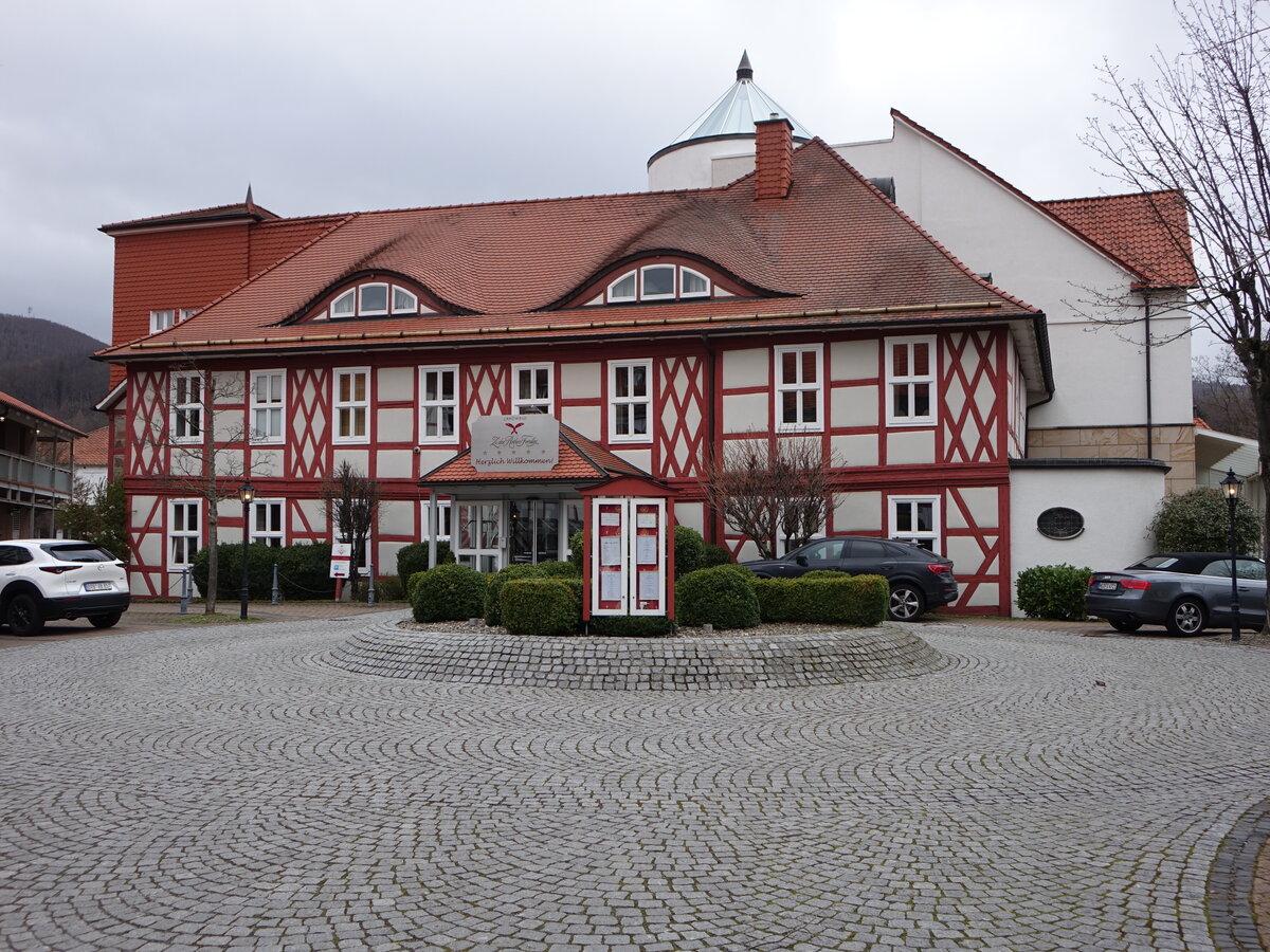 Ilsenburg, Landhaus zu den Rothen Forellen im Junkerhof (21.03.2024)
