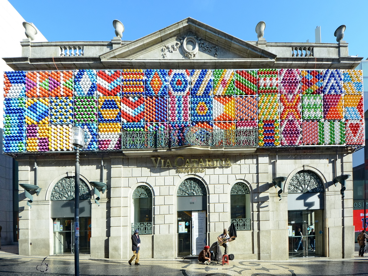 Im Bild das Einkaufszentrum ViaCatarina Shopping in Porto. (Januar 2017)