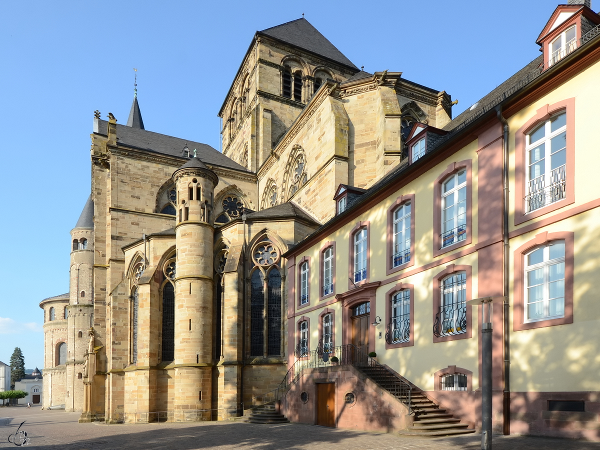 Im Bild die gotische Liebfrauenkirche in Trier, welche im 13. Jahrhundert erbaut wurde. (Juli 2013)