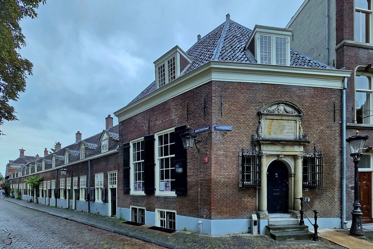 Im Bild eine historische H�userreihe im Museumsviertel von Utrecht. (September 2026)