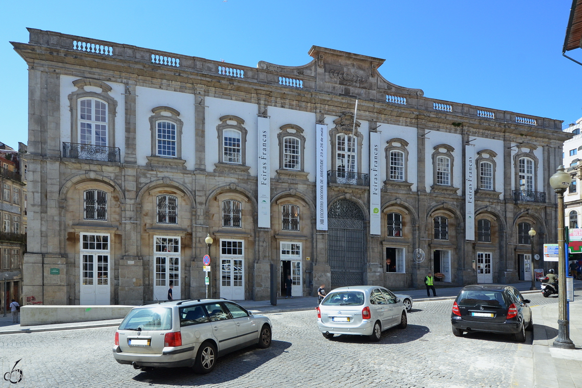 Im Bild der Palast der Knste (Palcio das Artes) in Porto. (Mai 2013)